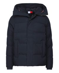 heavy canvas down puffer