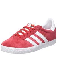Gazelle adidas pour homme en coloris Rouge - Lyst Gazelle adidas pour homme en coloris Rouge - Lyst