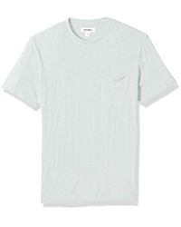 Goodthreads Camiseta de algodón de Punto Lavado con Mangas Cortas y Cuello Redondo Mujer