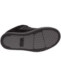 vans docket black and white