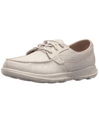 15433, Náuticos para Mujer Skechers de color Neutro | Lyst