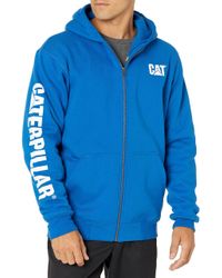 caterpillar zip up hoodie