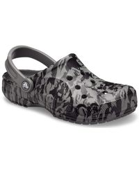 baya seasonal printed clog black camo