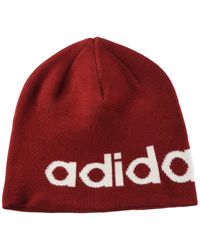 adidas Synthetik Daily Beanie ED0314 Mütze xx cm in Rot - Lyst