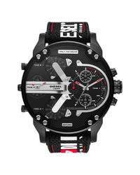 DIESEL Dz7433 S Mr Daddy 2.0 Watch in Black for Men | Lyst UK