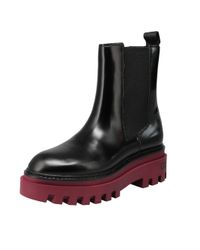 Zwarte CALVIN KLEIN Lange laarzen CYLAN KID | Omoda