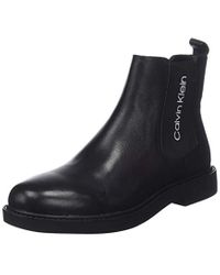 Yash Waxy Calf, Botas Chelsea para Hombre Calvin Klein de hombre de color  Negro | Lyst