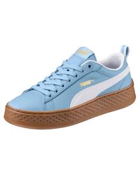puma platform bleu
