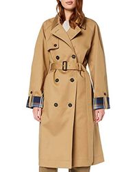 Marilyn Bonded Trench Manteau Femme Tommy Hilfiger en coloris Natural