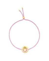 Ruifier - Pink High Five Hands Up Bracelet - Lyst