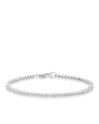 Anne Sisteron - Metallic 14kt White Gold Diamond Leash Collection Tennis Bracelet - Lyst