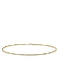 Anne Sisteron - Metallic 14kt Yellow Gold Diamond Leash Collection Choker Necklace - Lyst