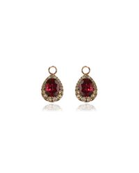 Annoushka - Red Garnet Earring Drops - Lyst