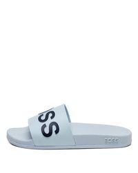 BOSS by HUGO BOSS Leather sandals for Men - Up to 60% off at Lyst.com