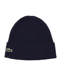lacoste winter cap