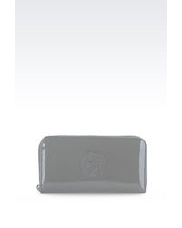 Armani Jeans | Gray Wallet | Lyst