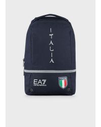 Zaino Team Italia Olimpiadi Tokyo 2020Emporio Armani in Materiale sintetico  di colore Blu | Lyst