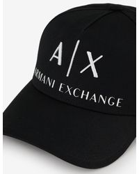 armani exchange hat black
