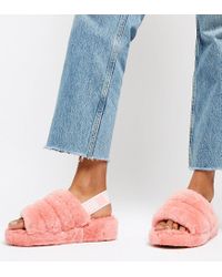 Ugg fluff slide pink Clearance