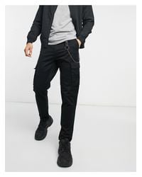 pantaloni cargo pull and bear