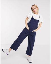 cotton denim dungarees