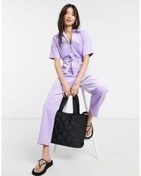 & other stories lilac jumpsuit