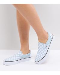 vans senza lacci blu
