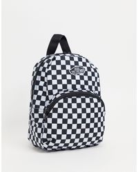 Mochila pequeña Vans de Tejido sintético de color Negro | Lyst