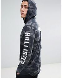 hollister hoodie camouflage