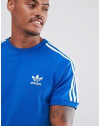 adidas Originals California T-shirt in Blue for Men - Lyst