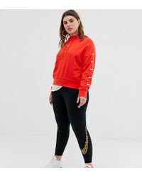 nike leopard swoosh leggings