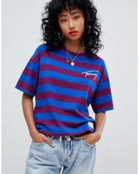 signature stripe tee tommy hilfiger