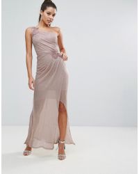 lipsy long sleeve artwork mini dress