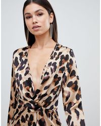 club l leopard print dress