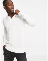 brave soul knitted long sleeve polo
