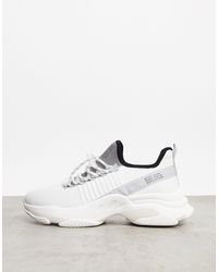 Steve Madden Rubber Macdad - Hardloopschoenen Met Veter in het Wit voor  heren - Lyst