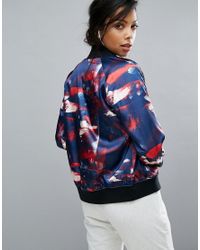 adidas flower bomber jacket