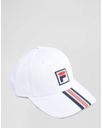 fila white cap