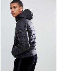 emporio armani down padded jacket