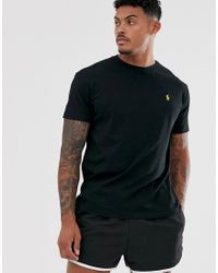 camiseta ralph lauren negra