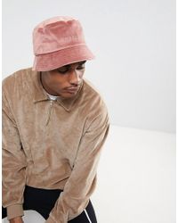 pink bucket hat mens