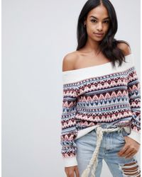 abercrombie and fitch fair isle sweater