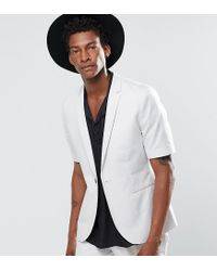 blazer with short sleeves
