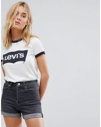 asos levi's t shirt women's