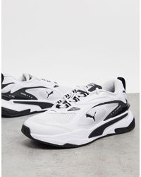 PUMA Rs-fast Trainers in White - Lyst