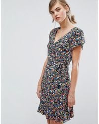 oasis crushed ditsy floral dress