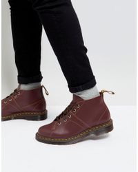 Botas con cordones en color guinda Church Monkey de Dr. Martens de hombre  de color Rojo | Lyst