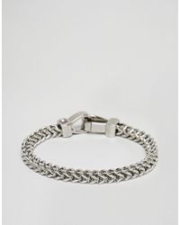 tommy hilfiger men's silver bracelet