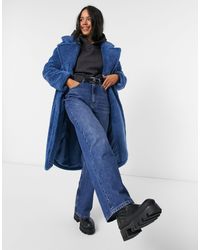 only teddy oversized coat