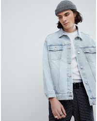 cheap distressed denim jacket